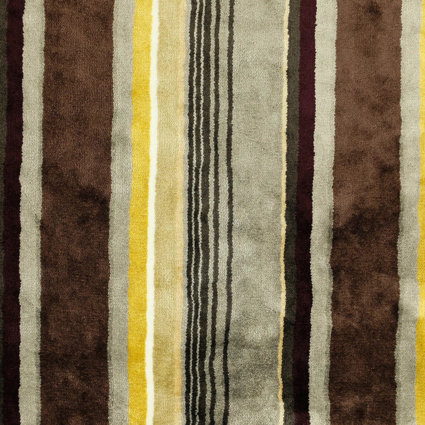 Turenne Striped velvet