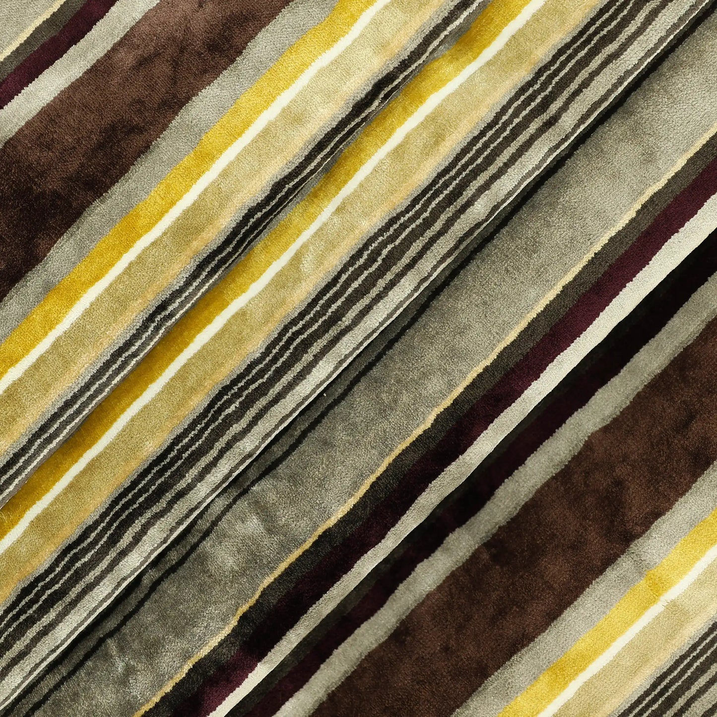 Turenne Striped velvet