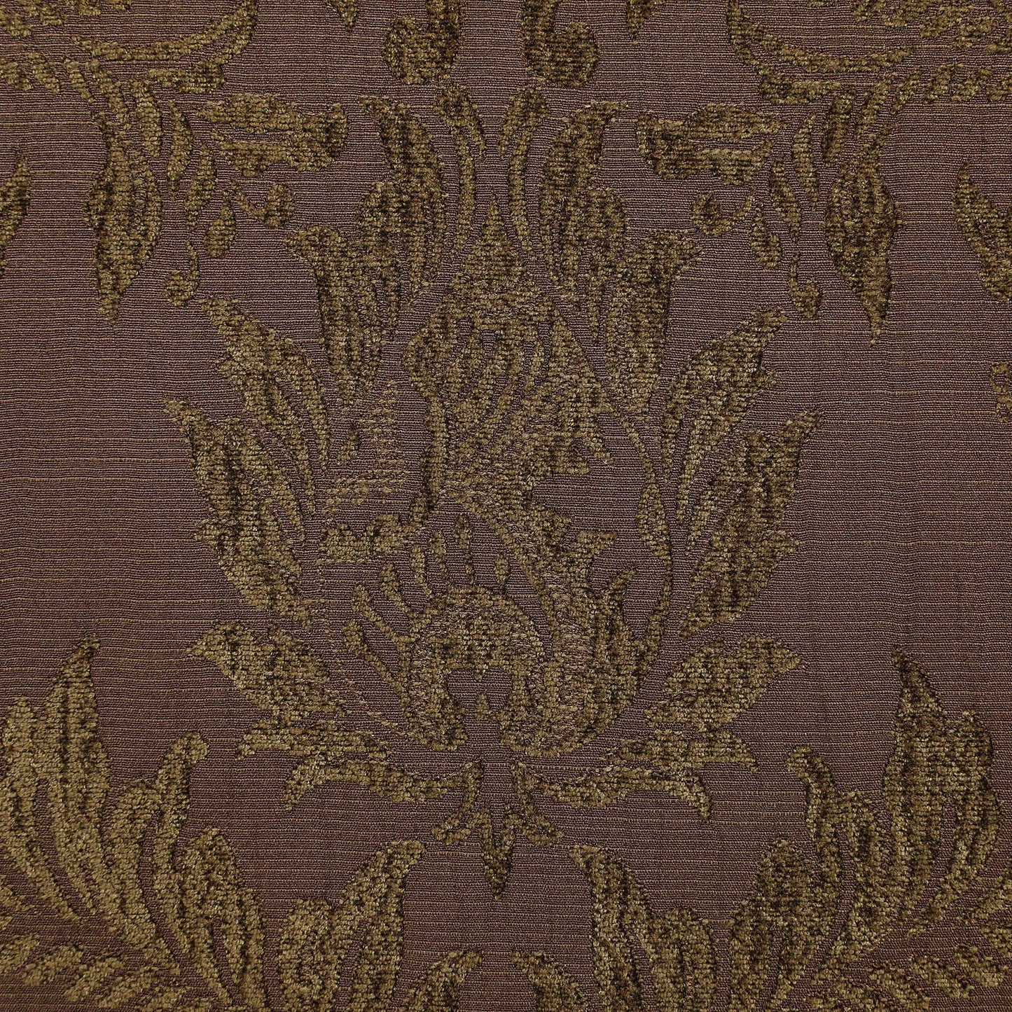 Armani Damask Aubergine Fabric