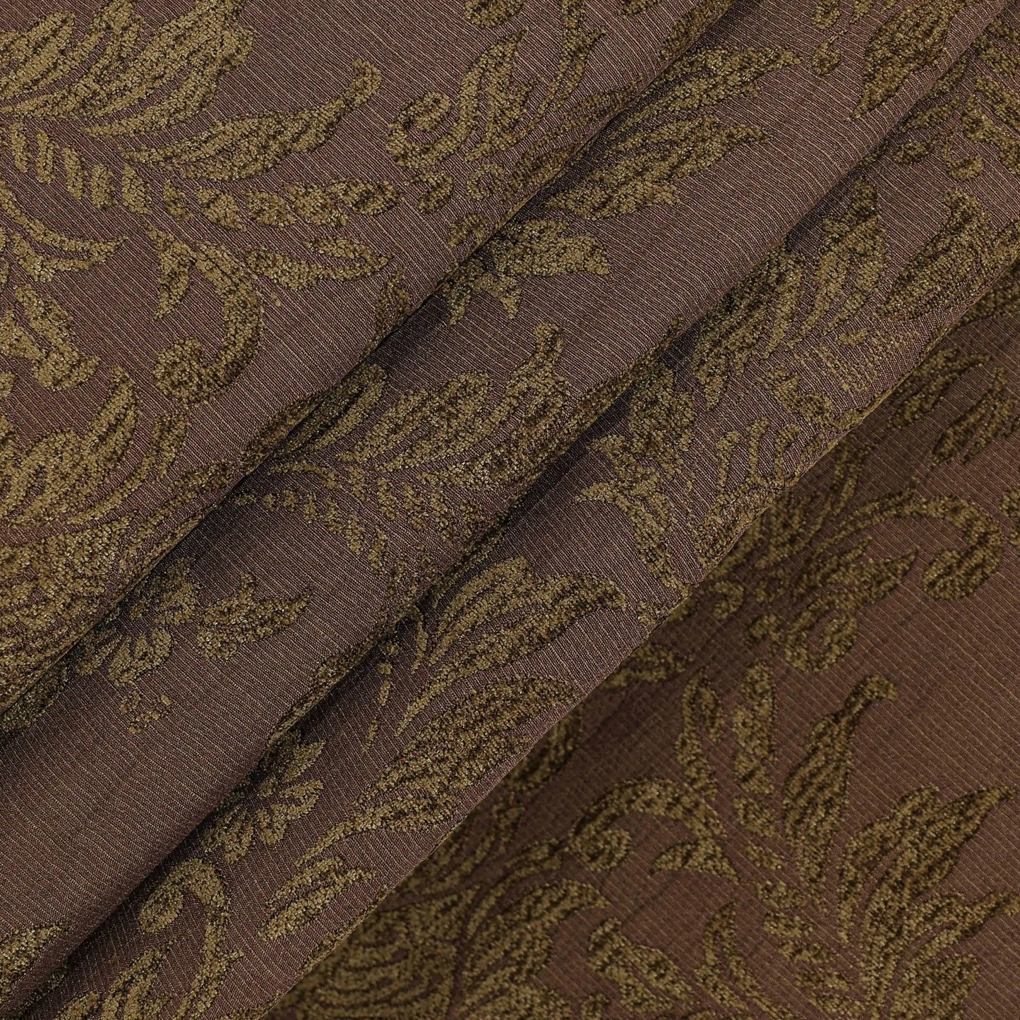 Armani Damask Aubergine Fabric