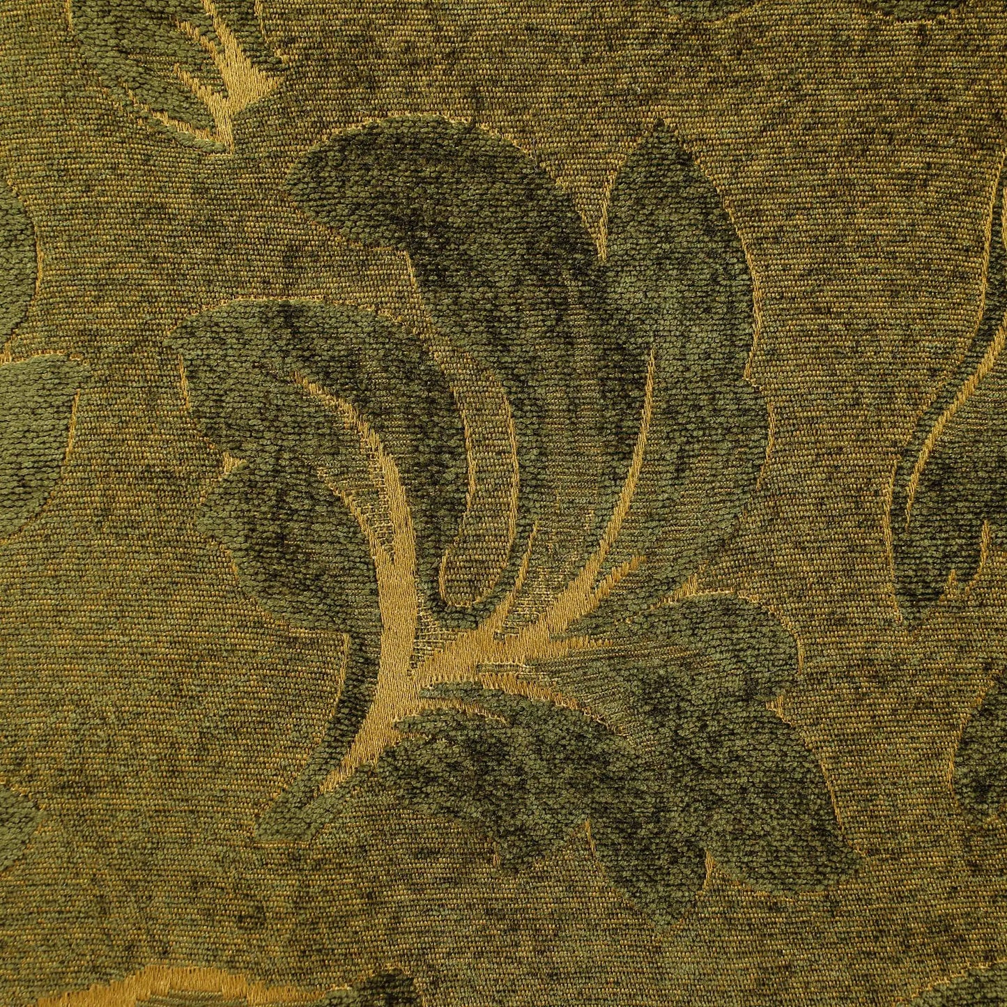 Acantus Leaf Forest Fabric