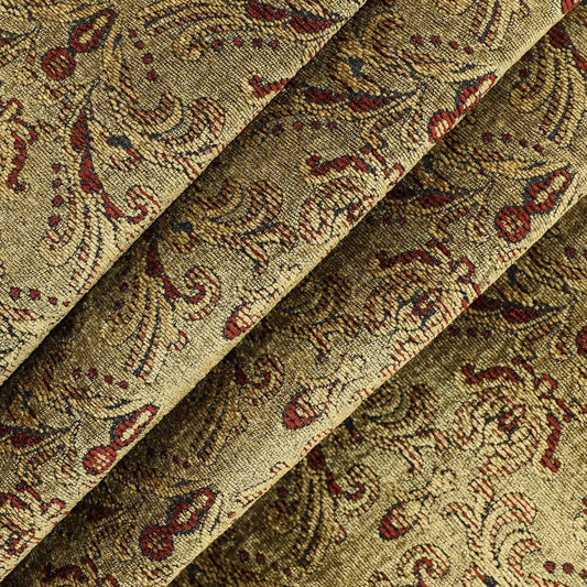 Hawaiian Flower Chenille Fabric
