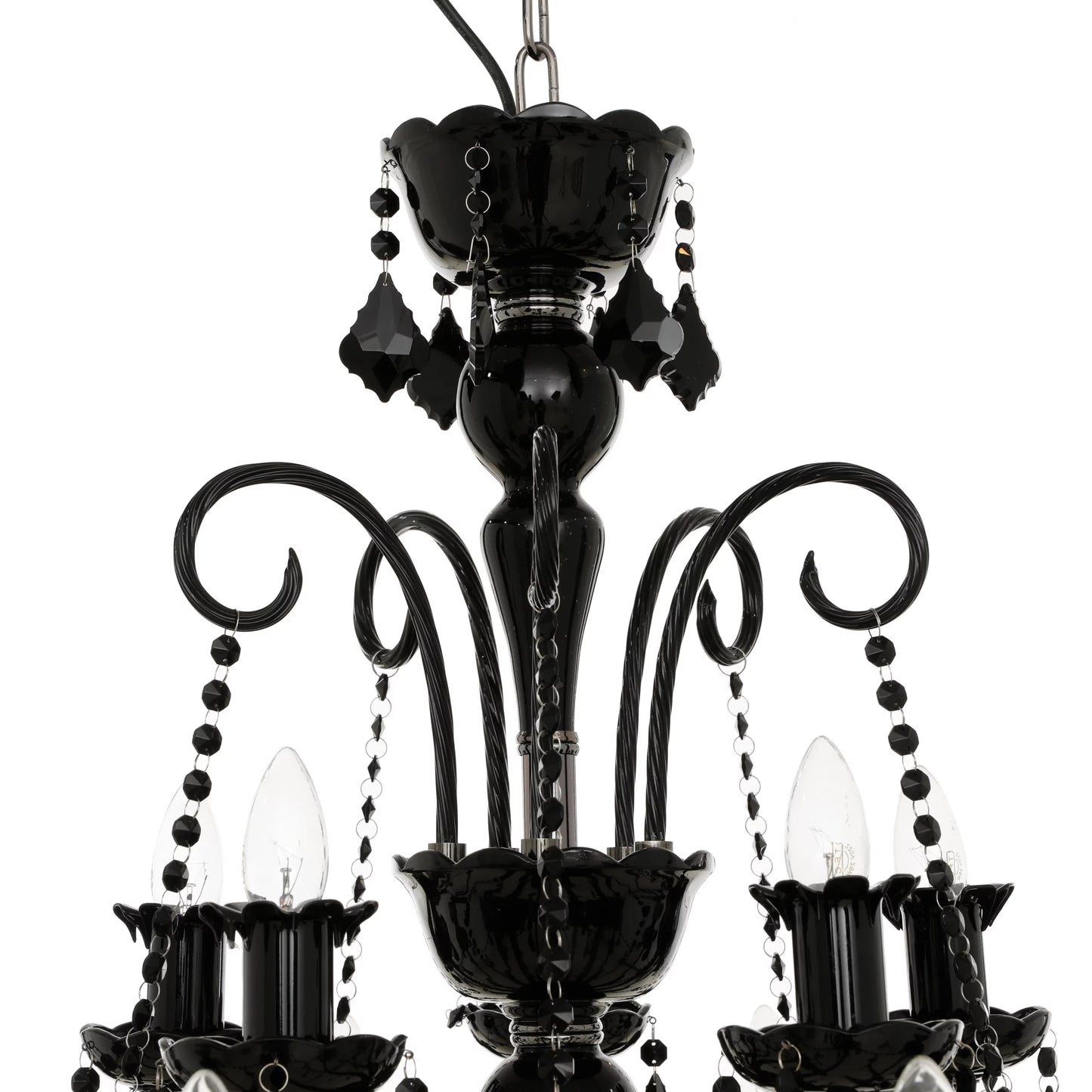 Black Beauty Chandelier (Small) | Decorative Lighting