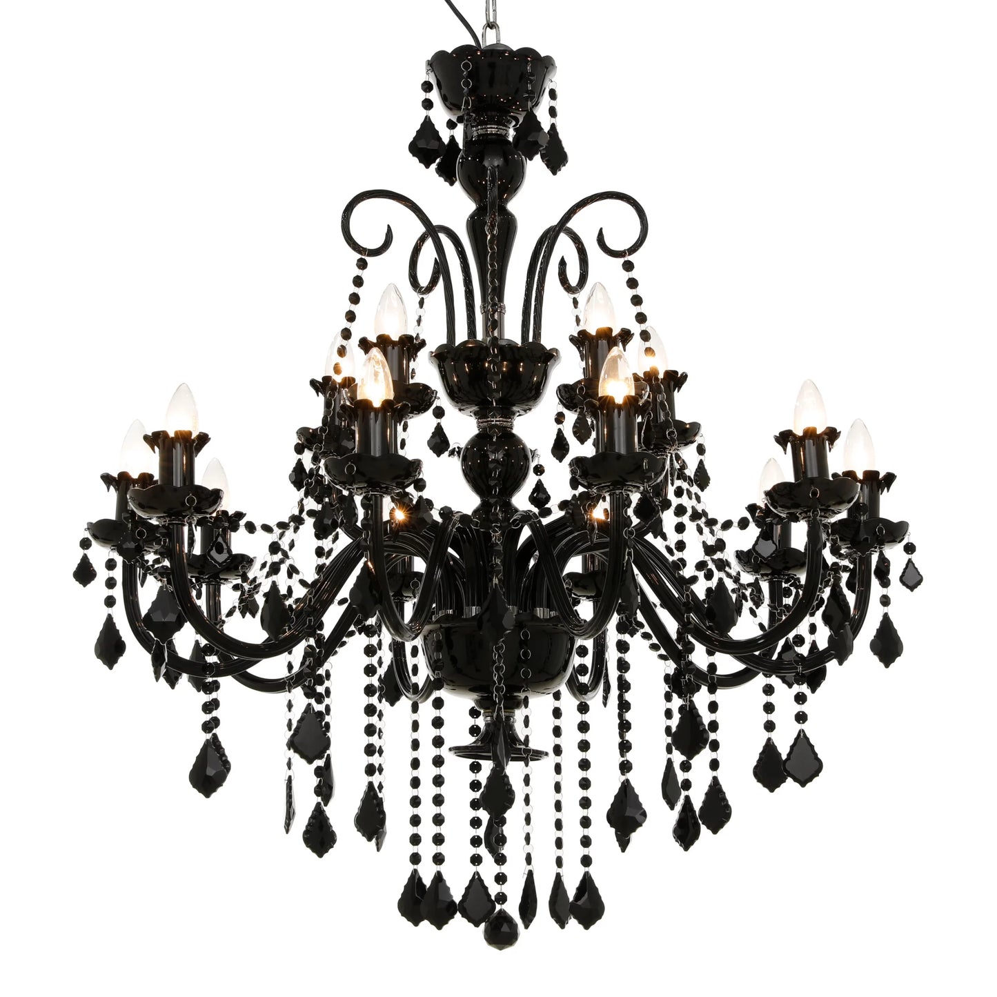 Black Beauty Chandelier (Small) | Decorative Lighting