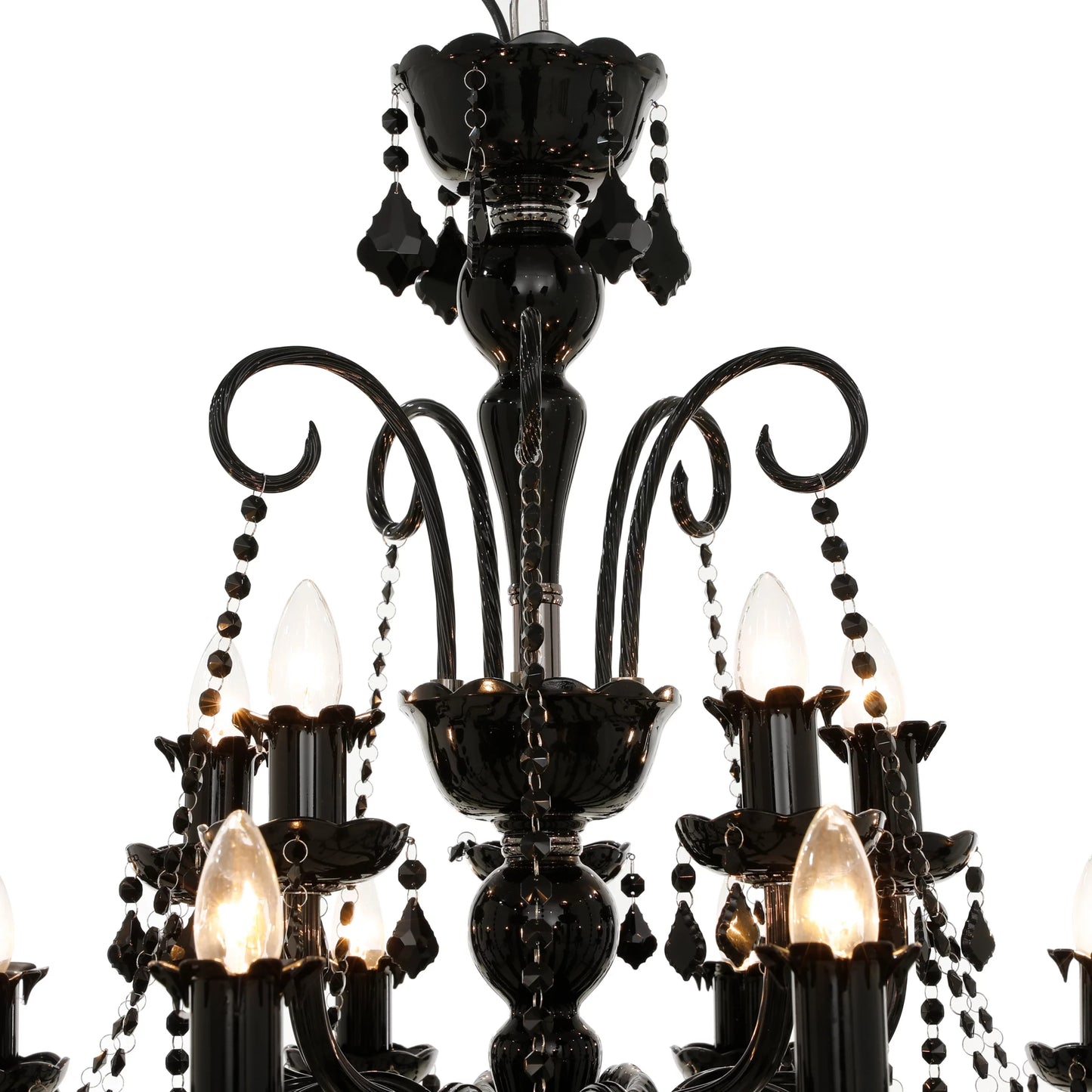 Black Beauty Chandelier (Small) | Decorative Lighting