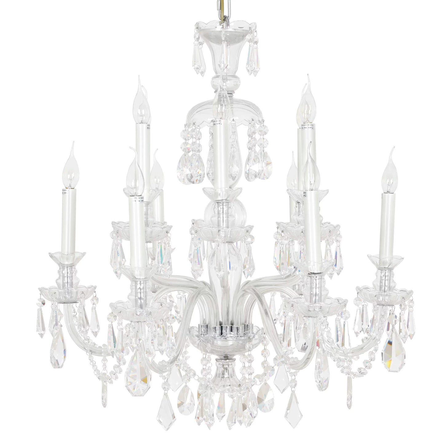 Twelve Arm Crystal Chandelier | Decorative Lighting