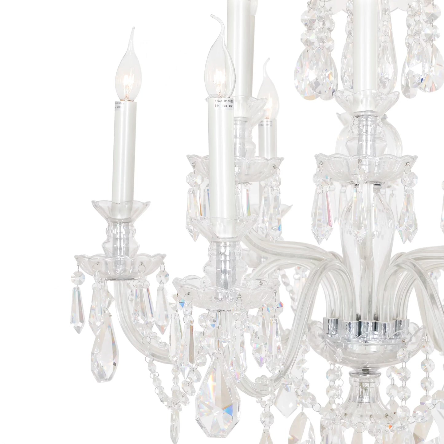 Twelve Arm Crystal Chandelier | Decorative Lighting