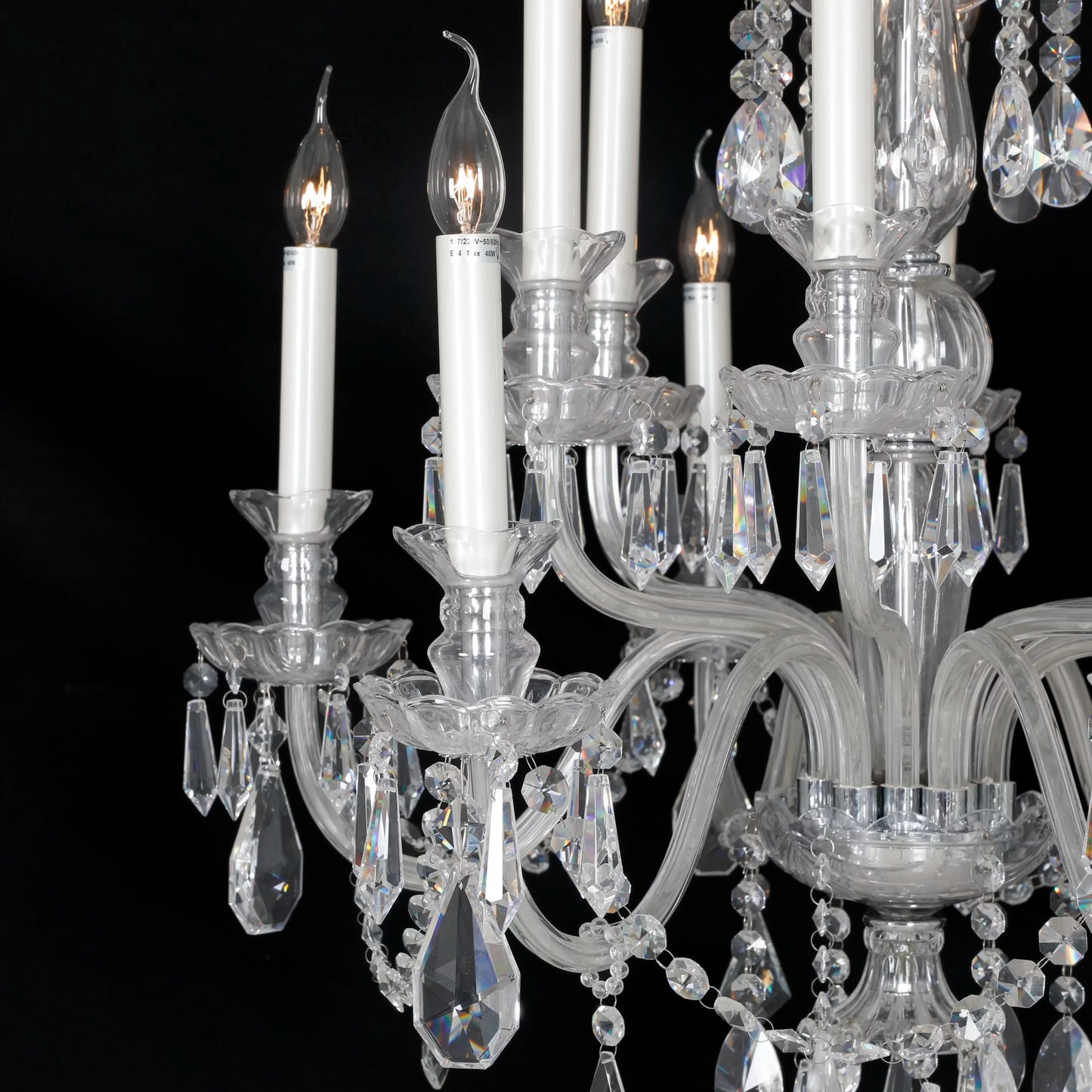 Twelve Arm Crystal Chandelier | Decorative Lighting