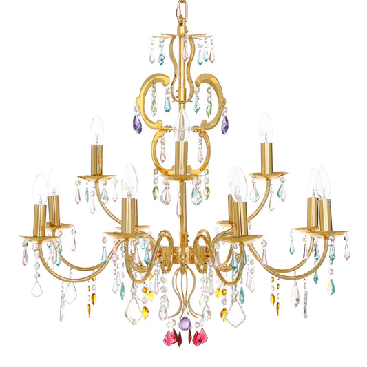 Galaxy Chandelier Gold (Medium) | Decorative Lighting