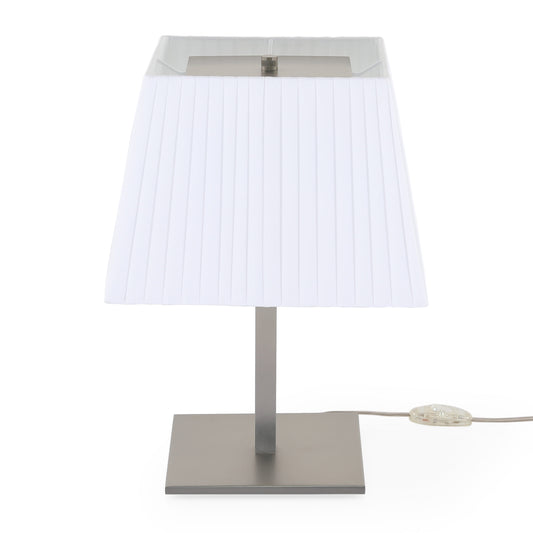 Martina White Silk Table Lamp | Decorative Lighting