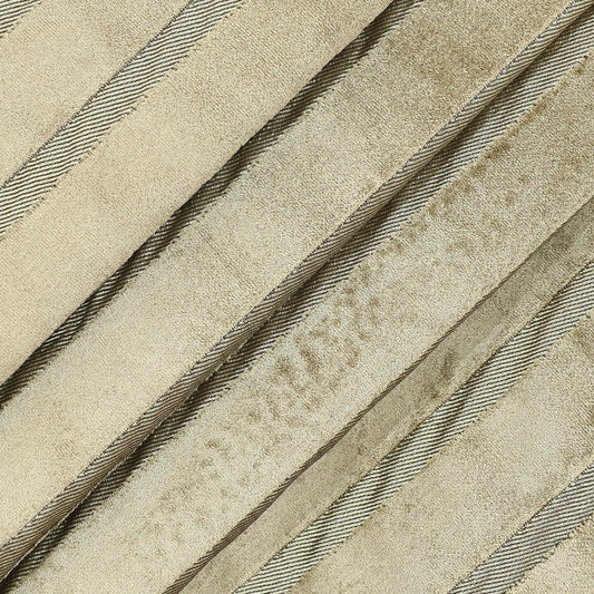 SANPAOLO Striped sand velvet