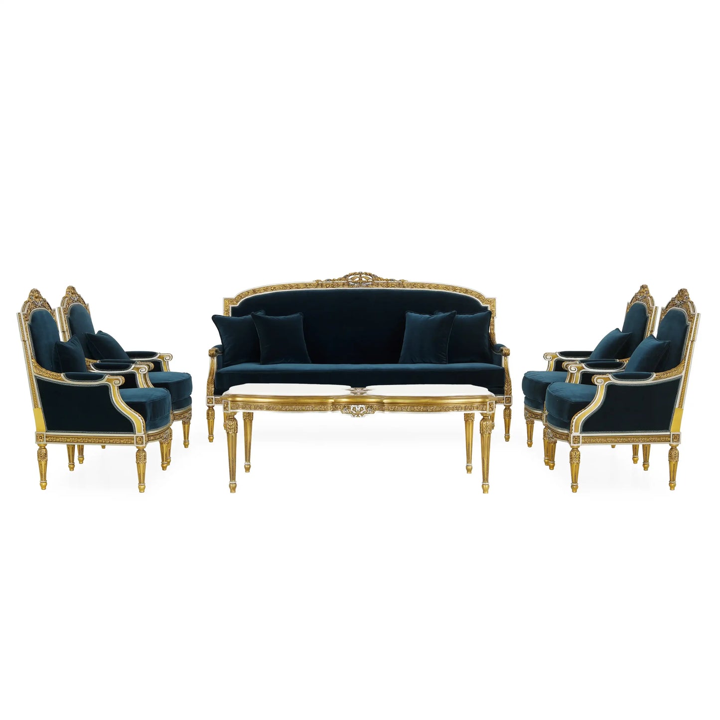 Buckingham Sofa Set | Living Room Sofa