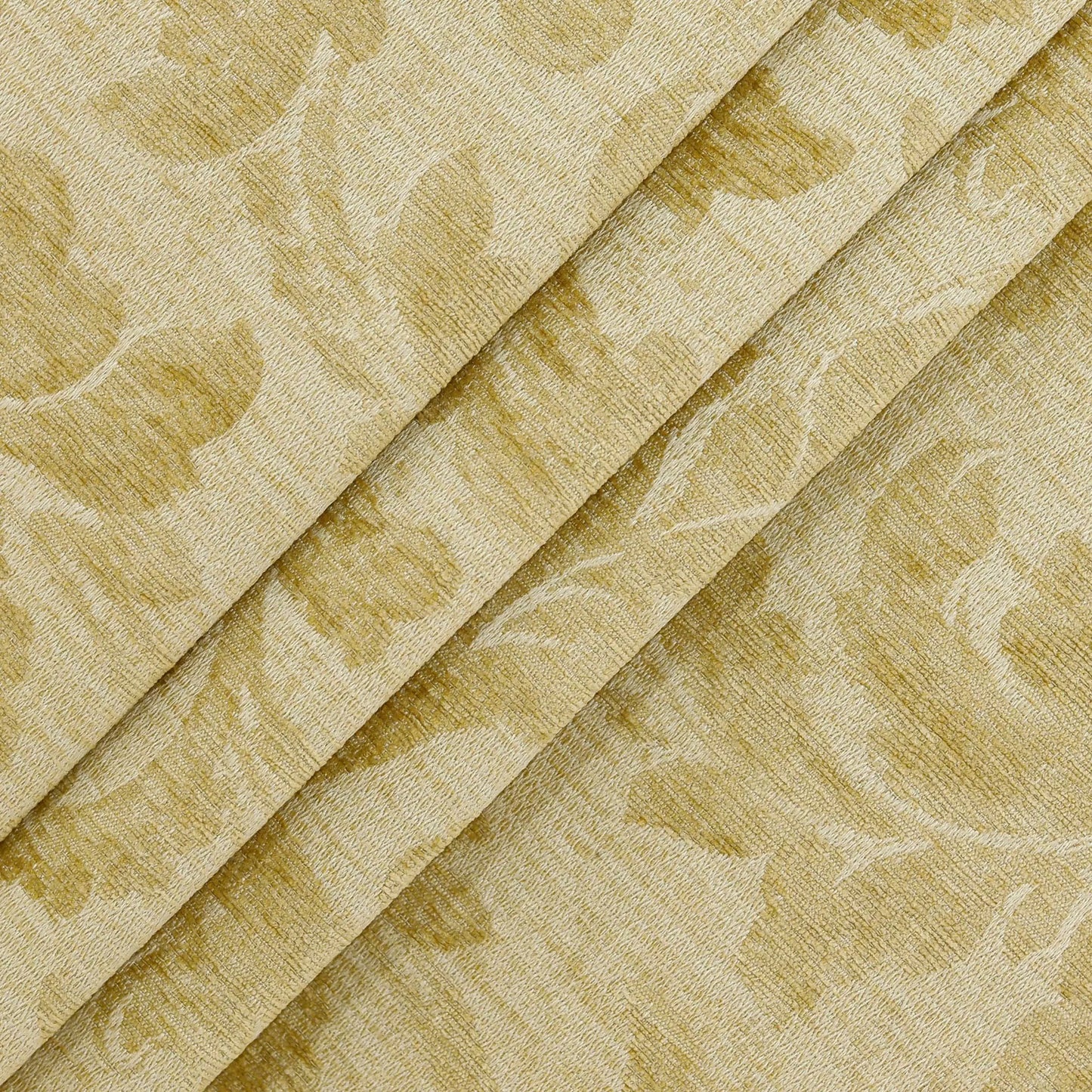 Golden leaf fabric