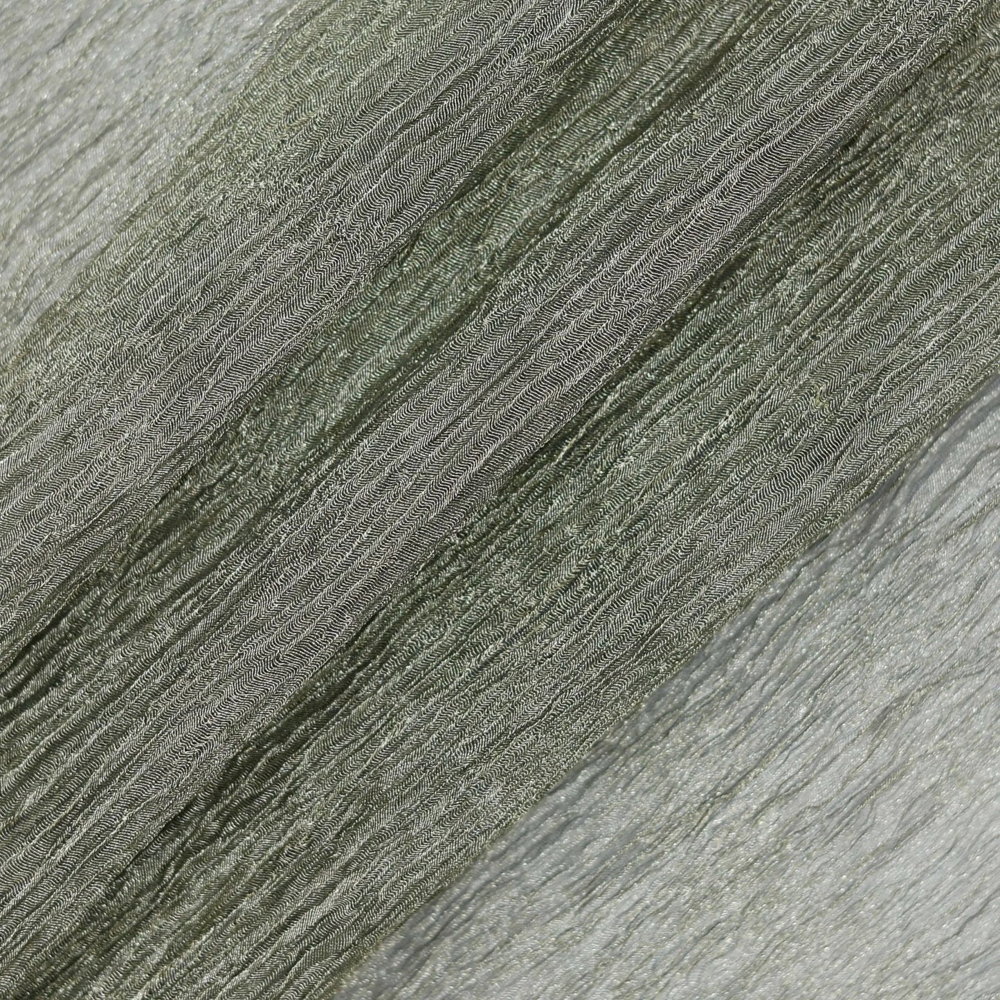 Toscano crumbled olive organza