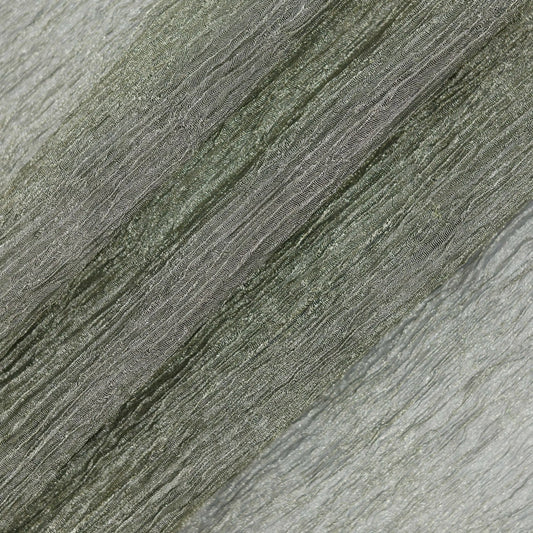 Toscano crumbled olive organza