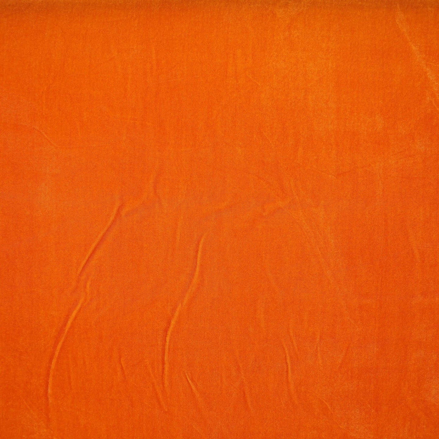 Luxury Soft Velvet Orange Fabric