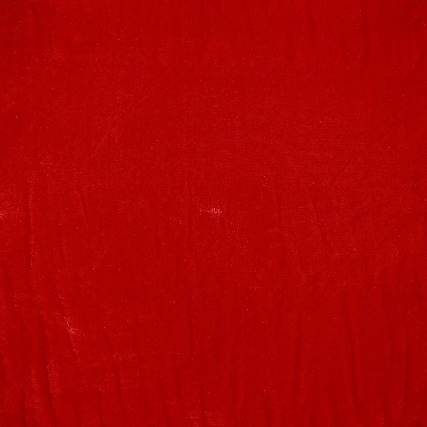 Luxury Soft Velvet Red Fabric