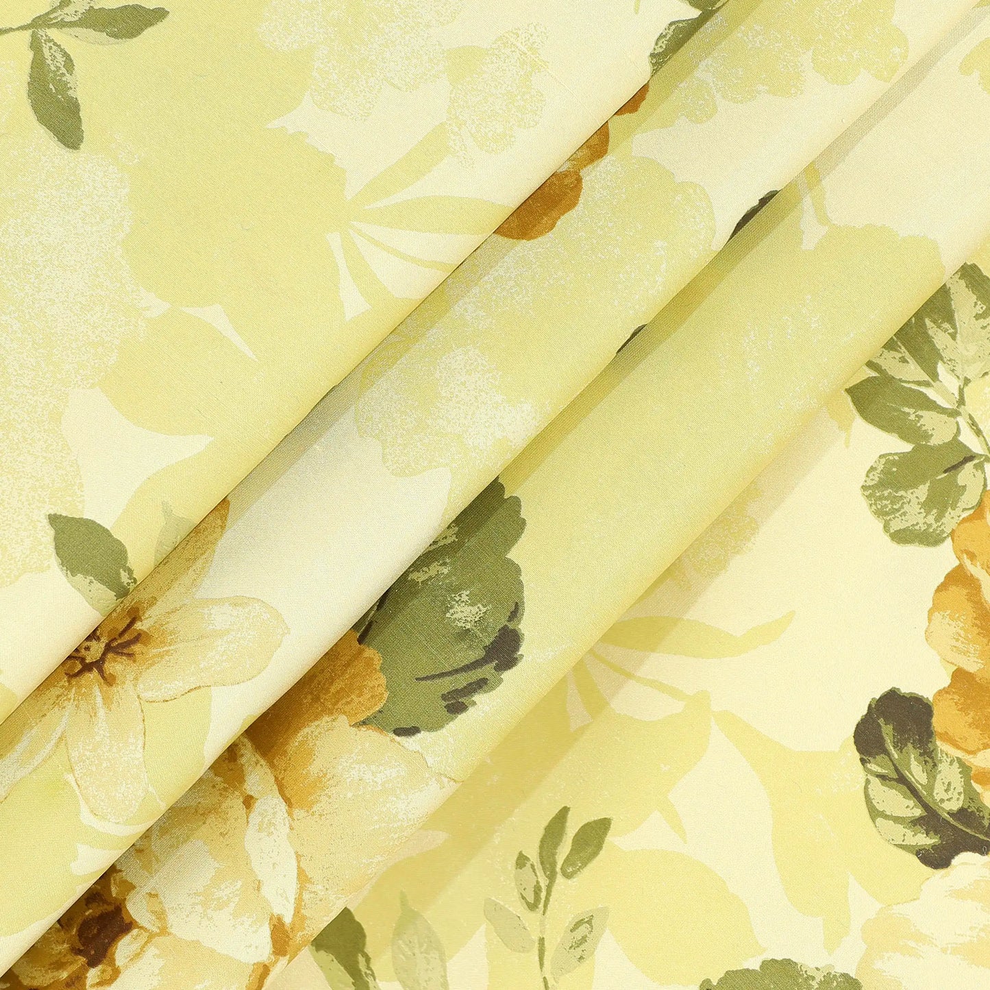 Heavenly Floral Silk Fabric