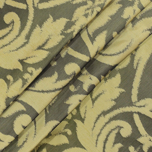 Temptation Foral damask silk fabric