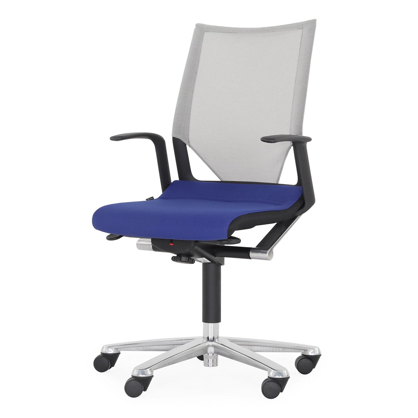 Modus Blue Aluminium Fabric Chair