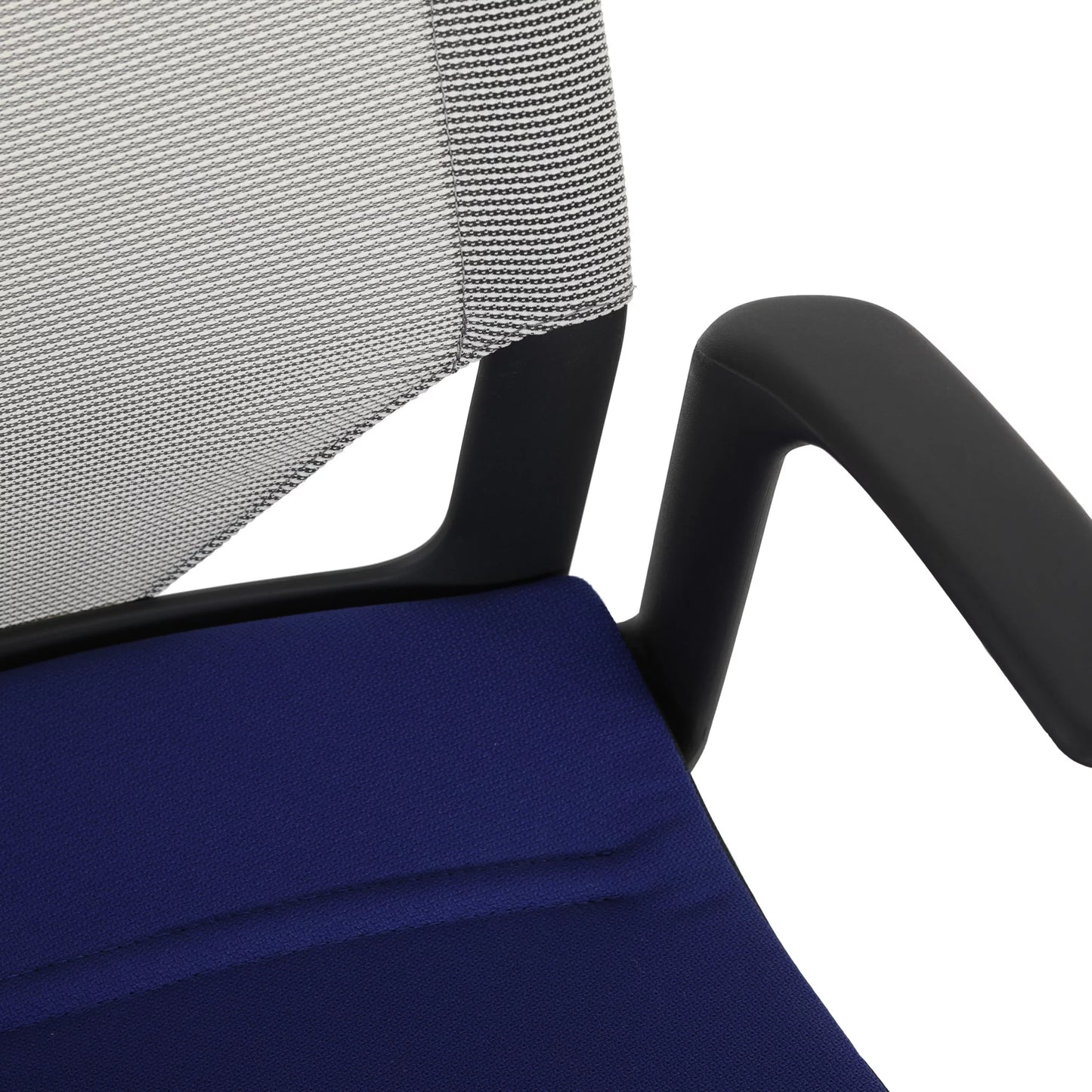 Modus Blue Aluminium Fabric Chair