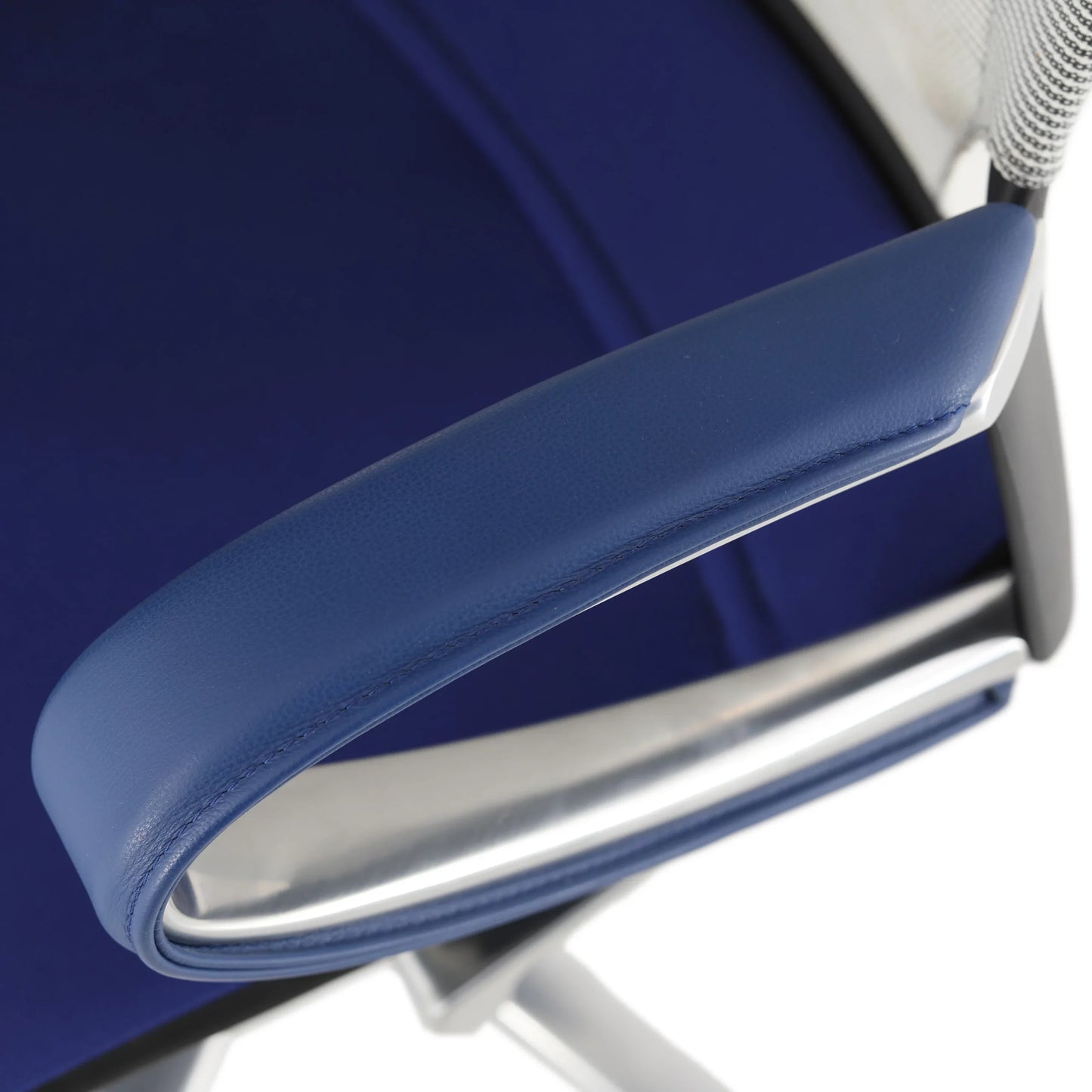 Modus Blue Fabric Conference Chair