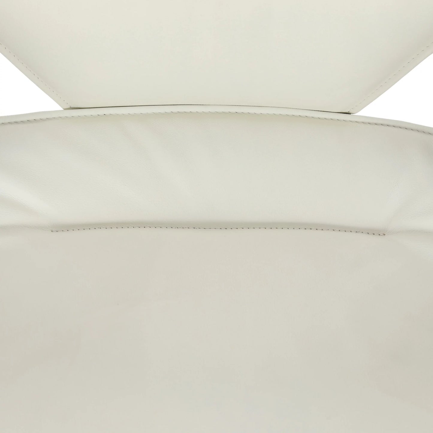 Modus White Leather Executive Office Chair