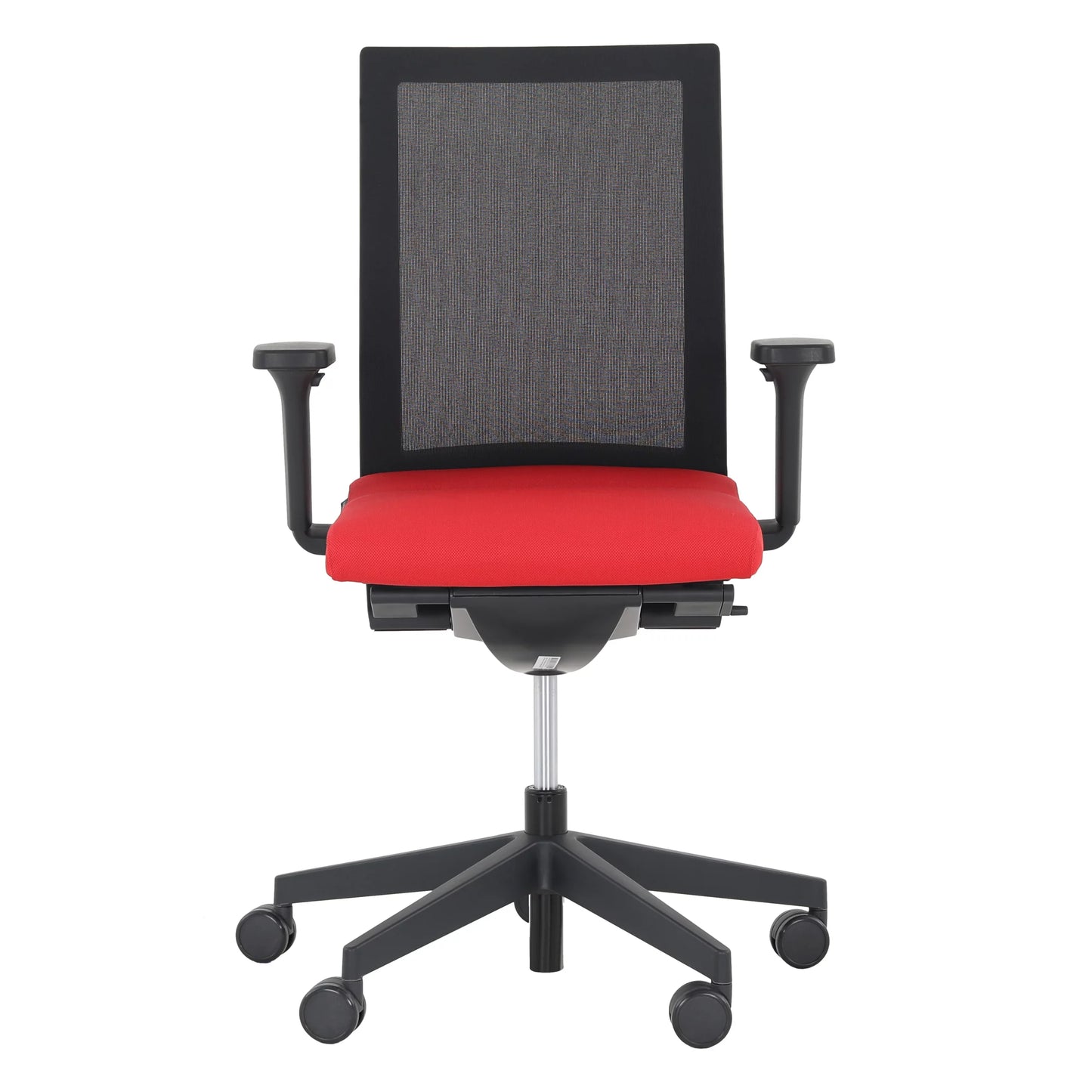 Neos Red Fabric Office Task Chair