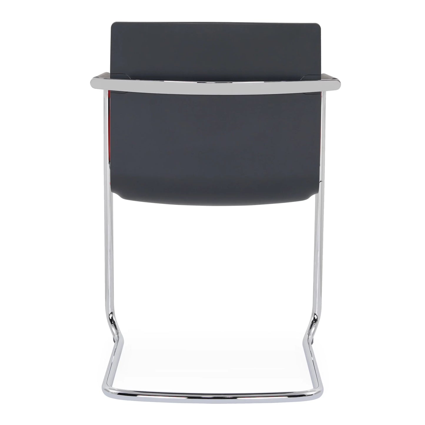 Neos Red Fabric Office Cantilever Chair