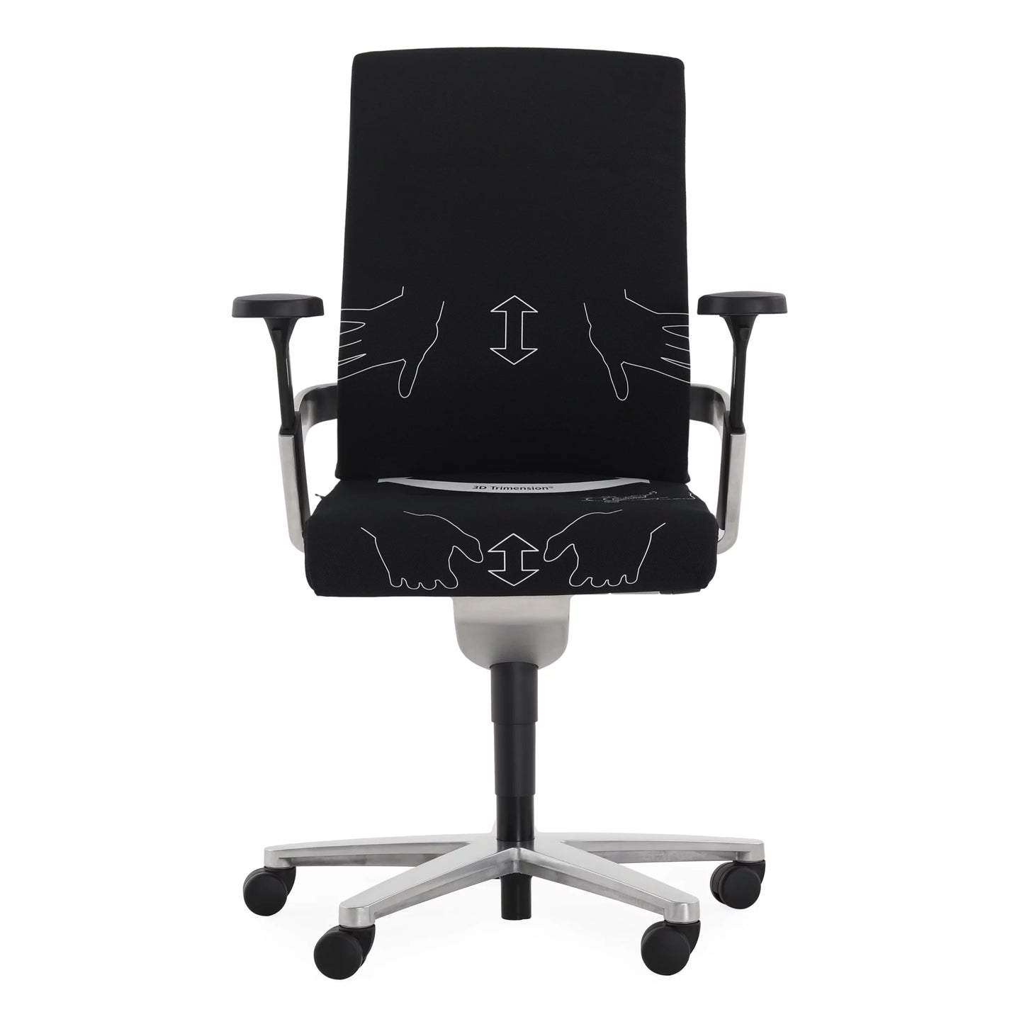 On. Fabric W. Markings Swivel Task Chair