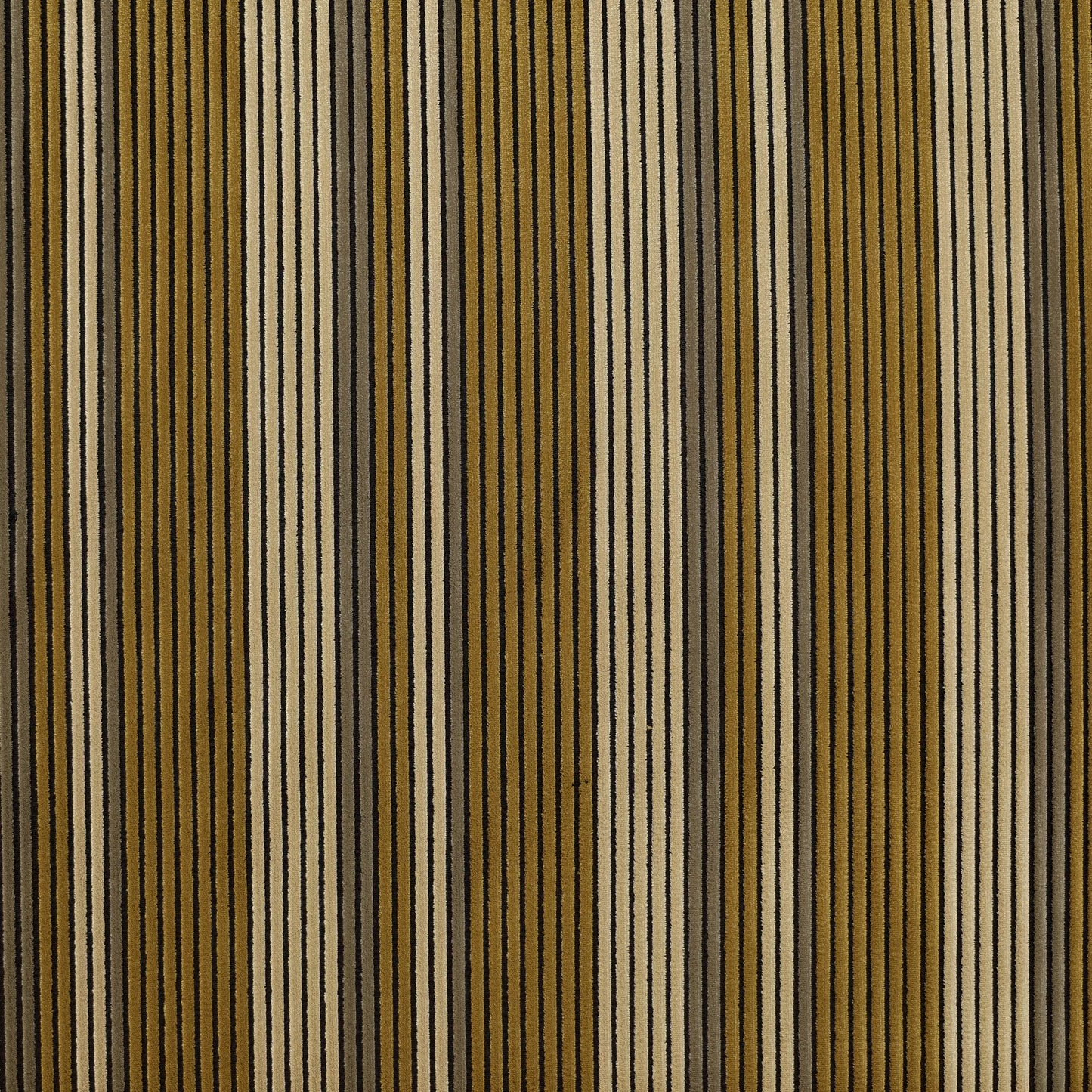 Andrew stripe cotton tobacco fabric