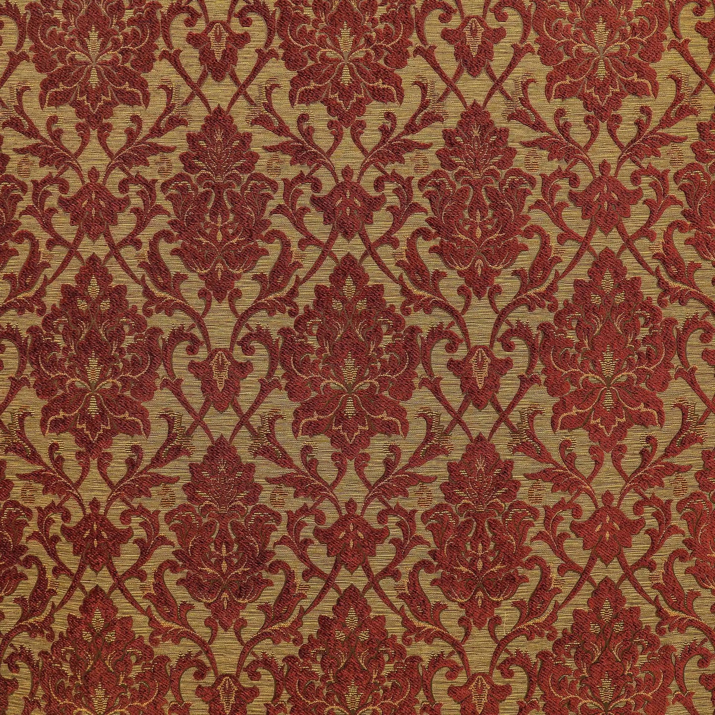 Crazy Damask Bronze Fabric