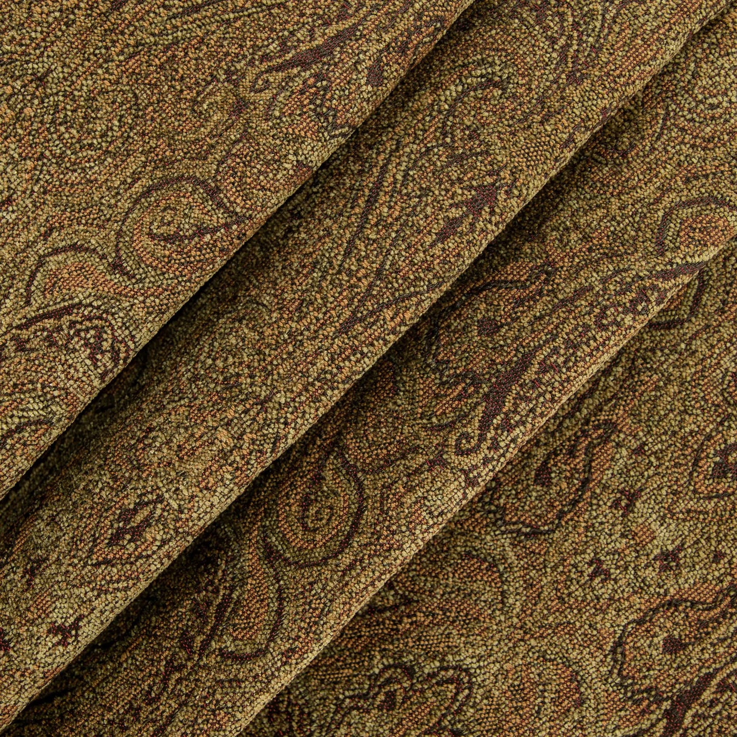 Ashfeild Gold Chenille Fabric