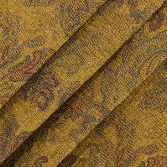 Bari Gold Chenille Fabric