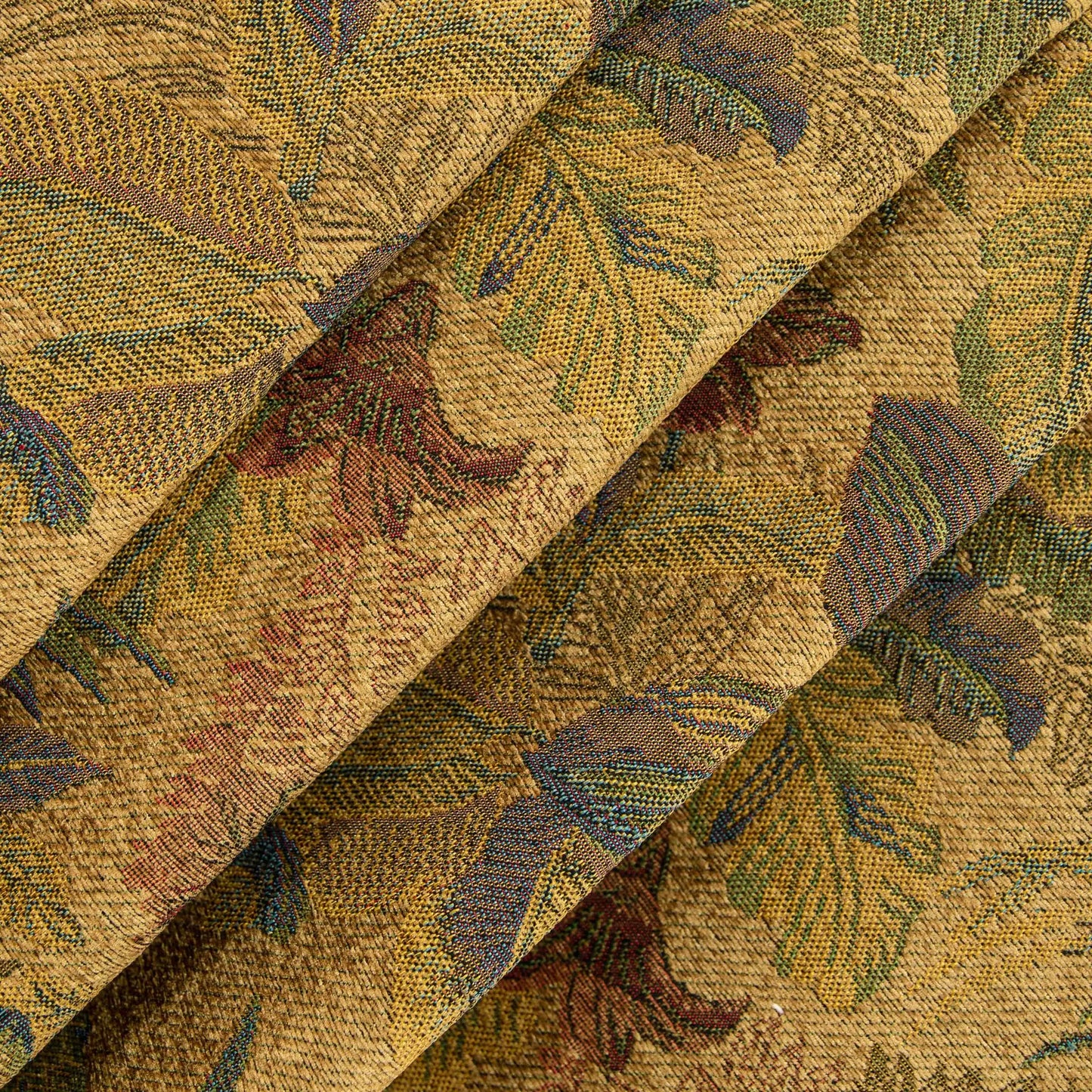 Zimbabwe Bronze Chenille Fabric