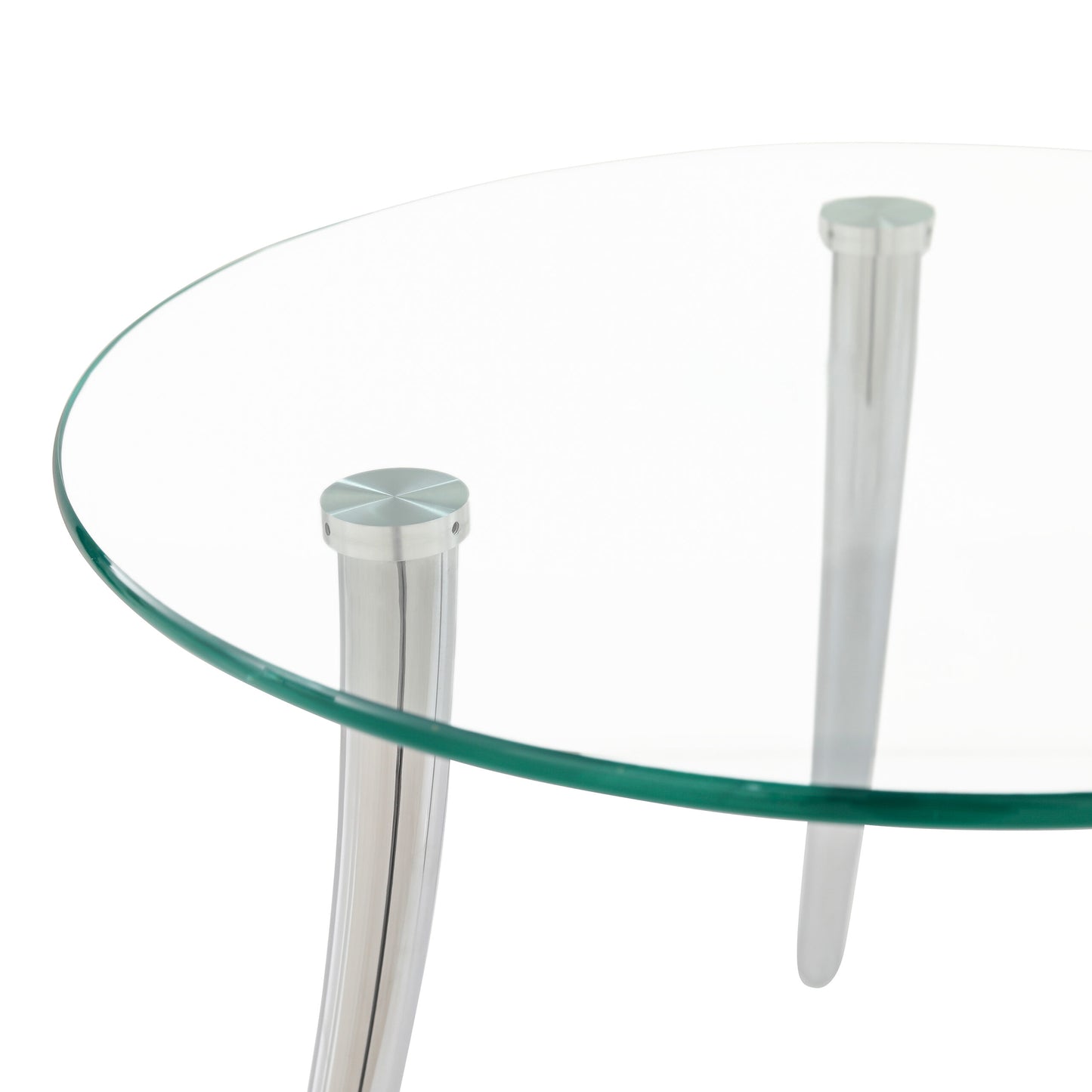 Cello table ø 60 Table with transparent glass top | BN Office Solution