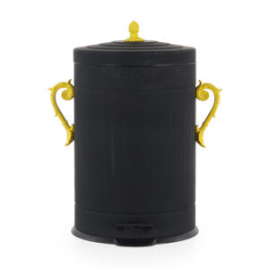 "CHIC METAL TRASH BIN | Seletti "