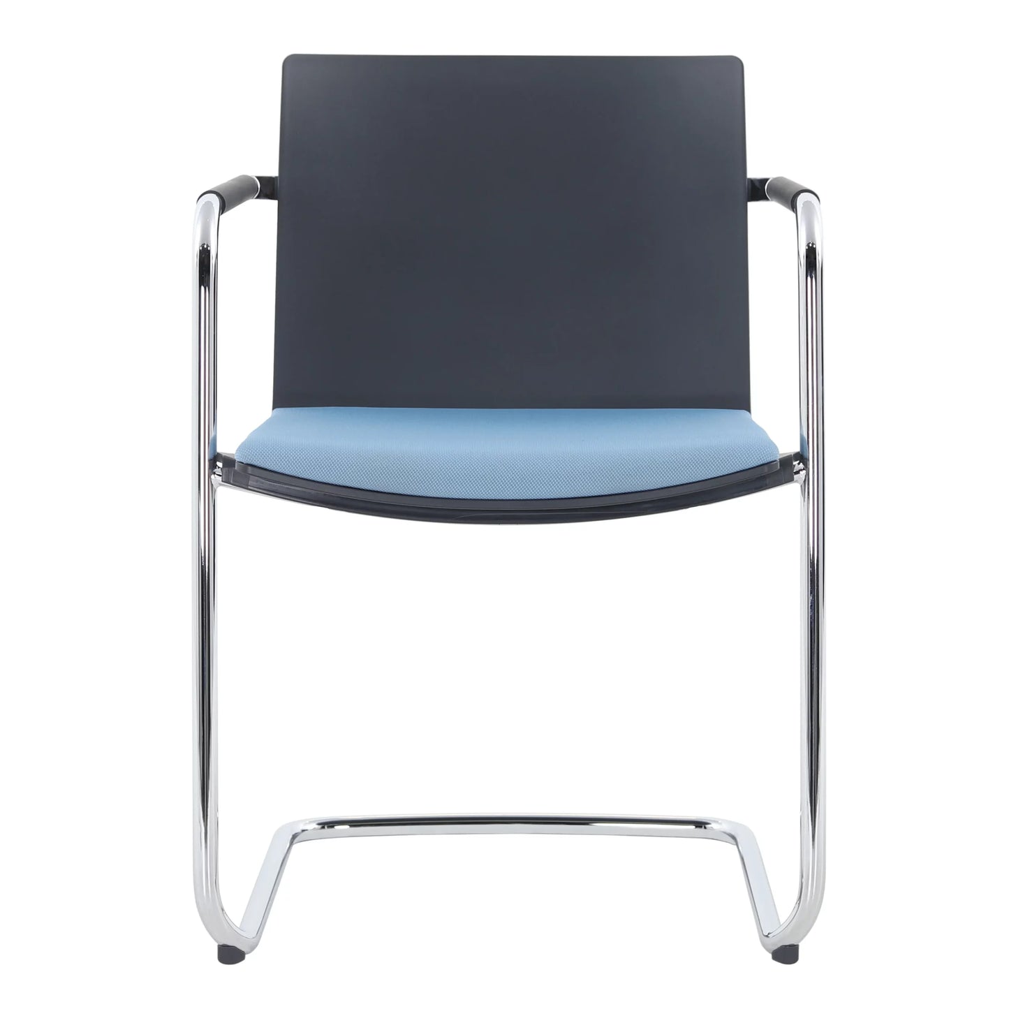 Neos Blue Fabric Office Cantilever Chair