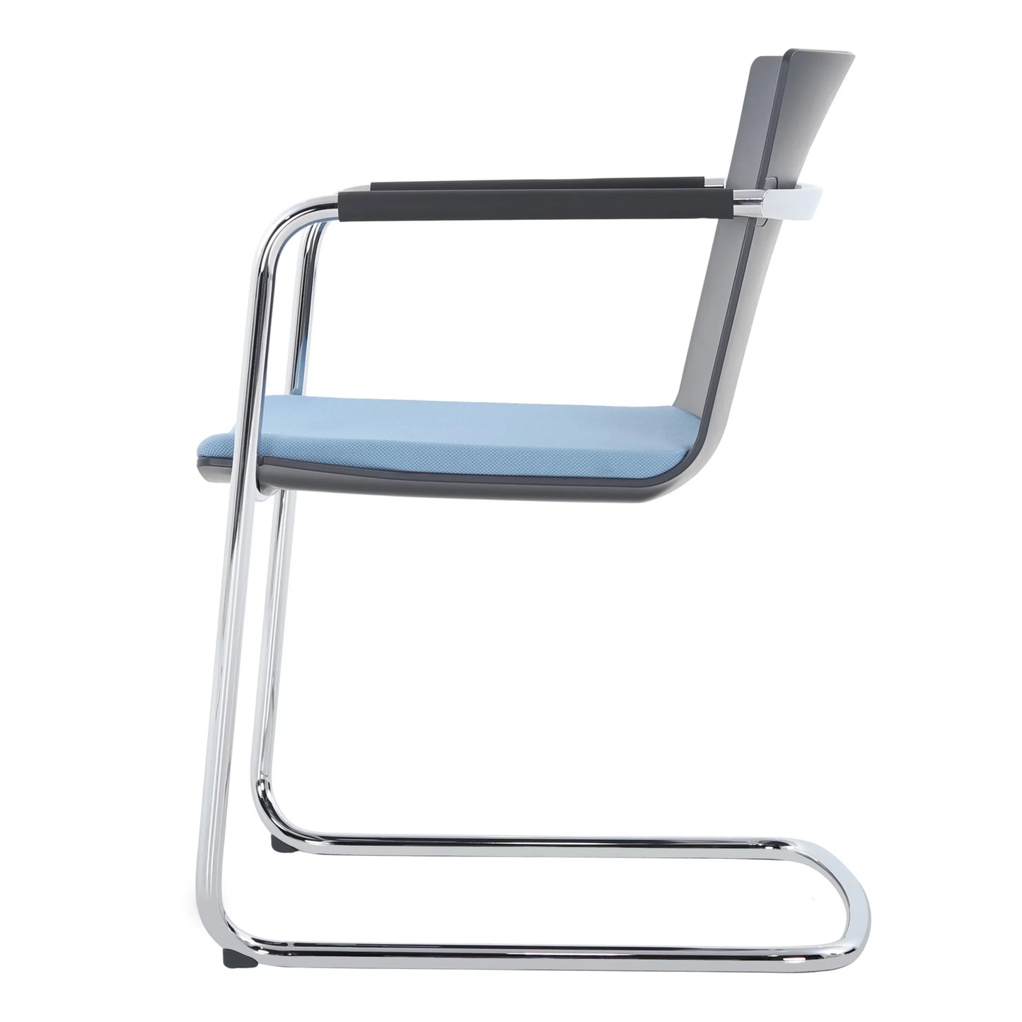 Neos Blue Fabric Office Cantilever Chair