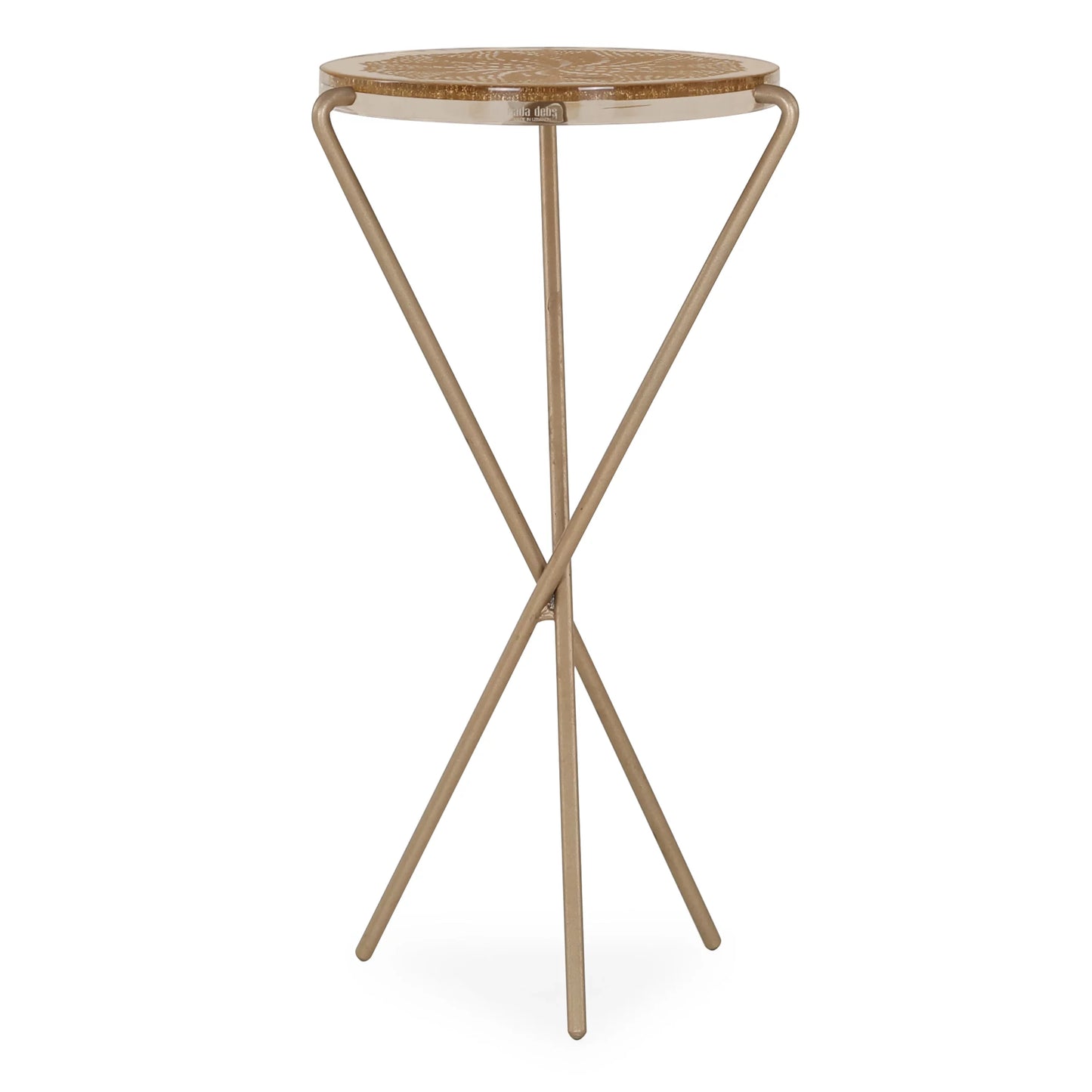 Teta Brass 2 Side Table