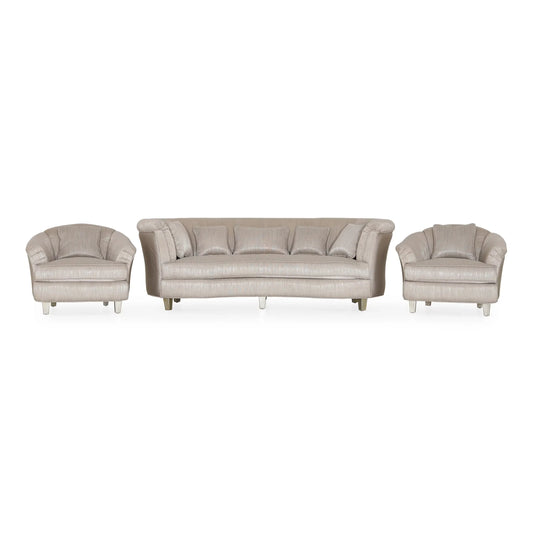 Kidney Sofa And Chair Set | Living Room Sofa