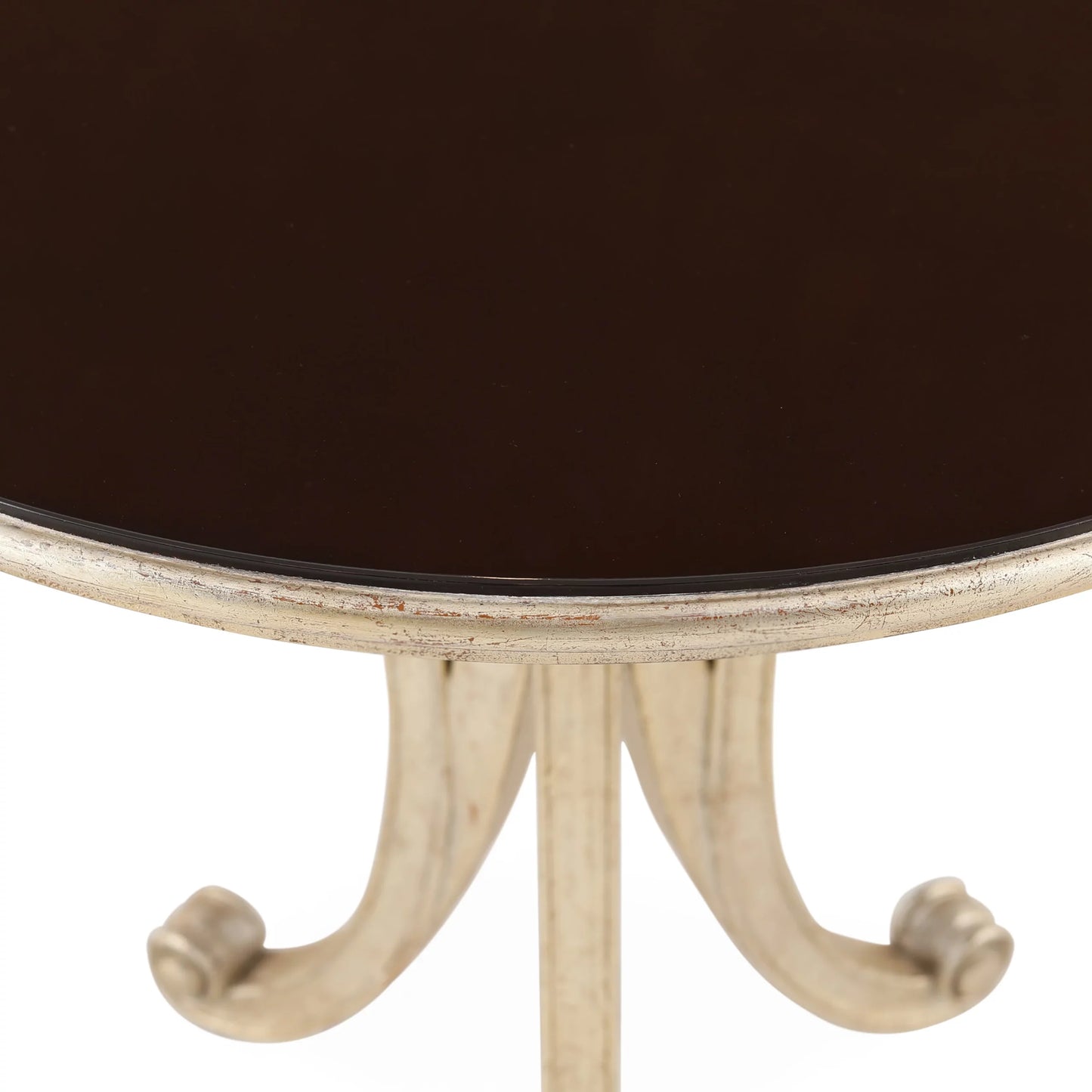 Givanni Italian Silver Mahogany Coffee Table