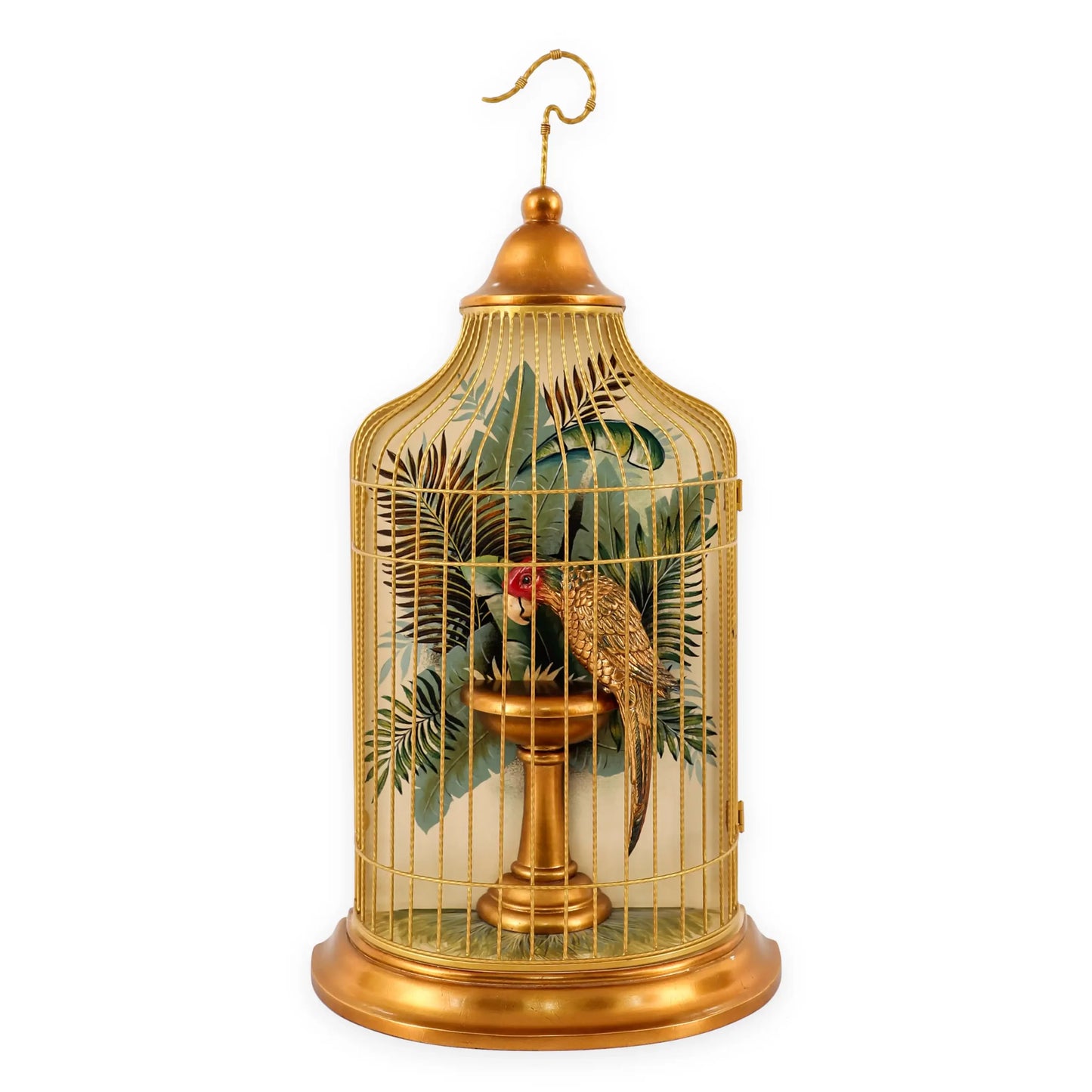 Bird In Cage - Right | Art And Decor