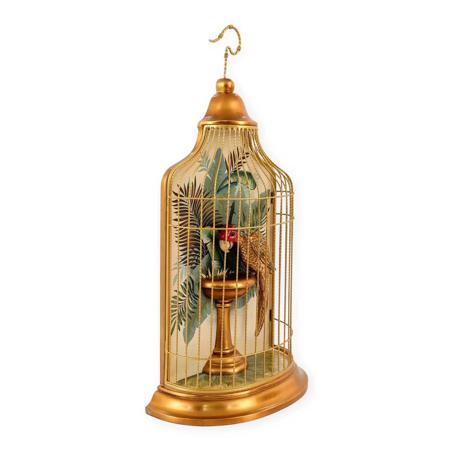 Bird In Cage - Right | Art And Decor