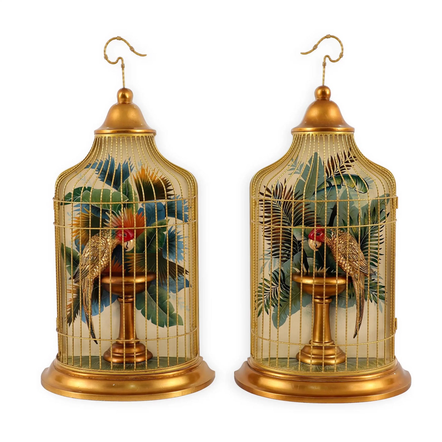 Bird In Cage - Right | Art And Decor