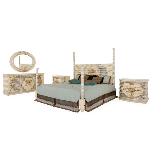Silver King Bed Set | Bedroom