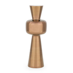Paire Paunchy Vase Glossy Bronze | Bosa