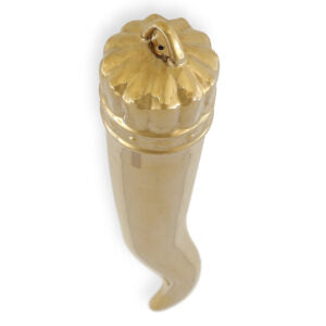 Limited Gold Edition Porcelain My Lucky Horn H -Gold | Seletti