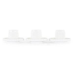 Porcelain Coffee Cups With Saucer Set Of 3 | Seletti