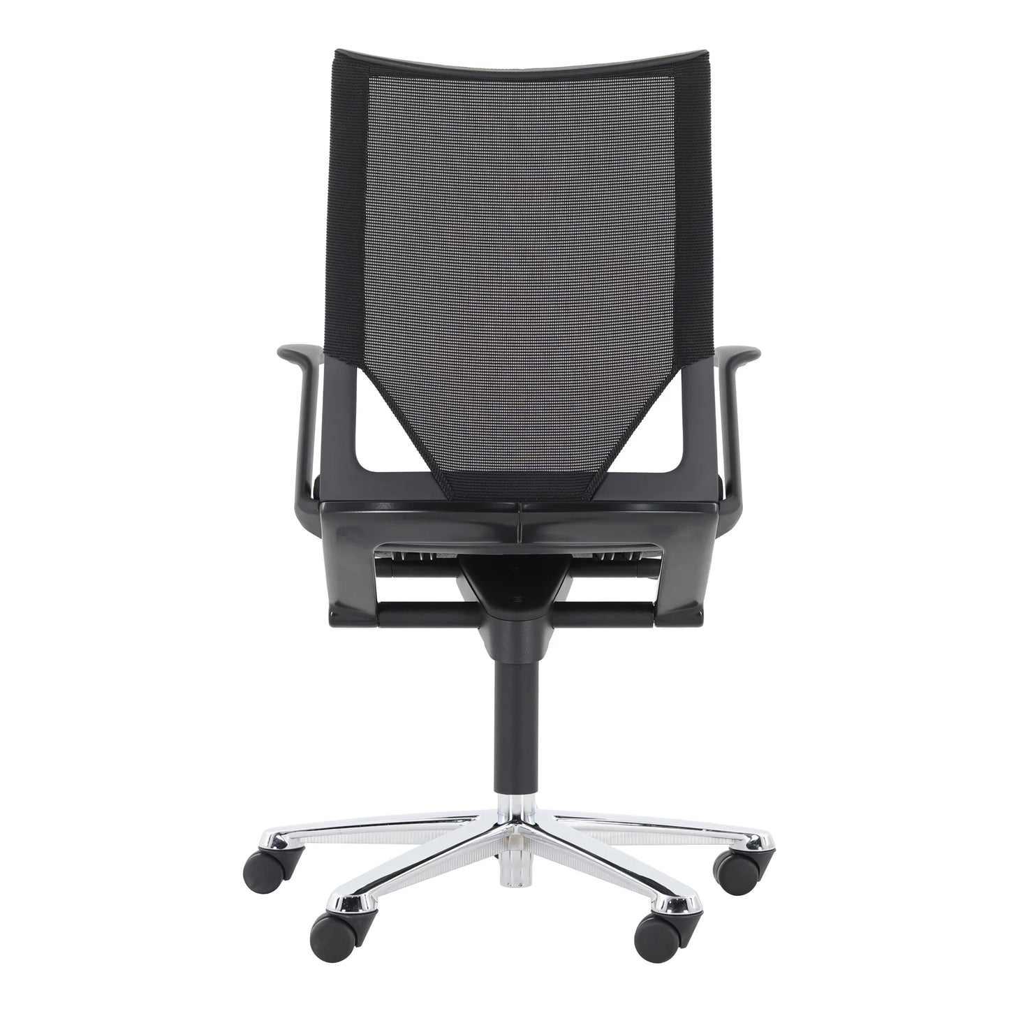 Modus Black Aluminium Fabric Chair